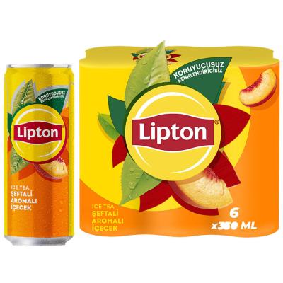 Lipton Ice Tea Şeftali Kutu 6x330 ml