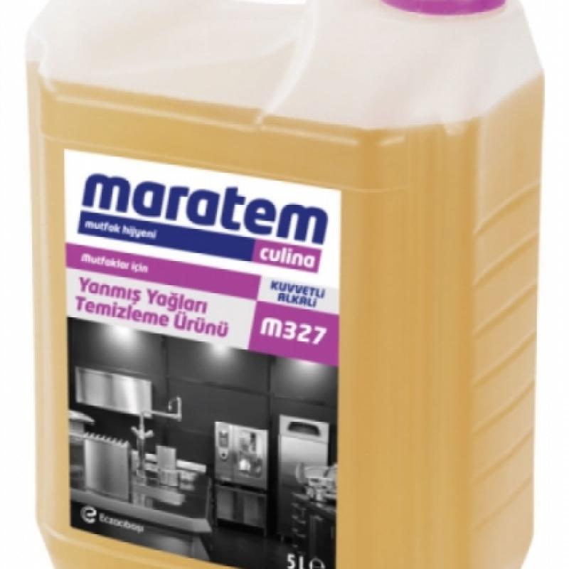 Maratem M327 Yanmış Yağ Temizleyici 5 Lt