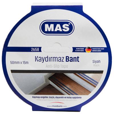 Mas Kaydırmaz Bant 50 mm x 15 m Siyah