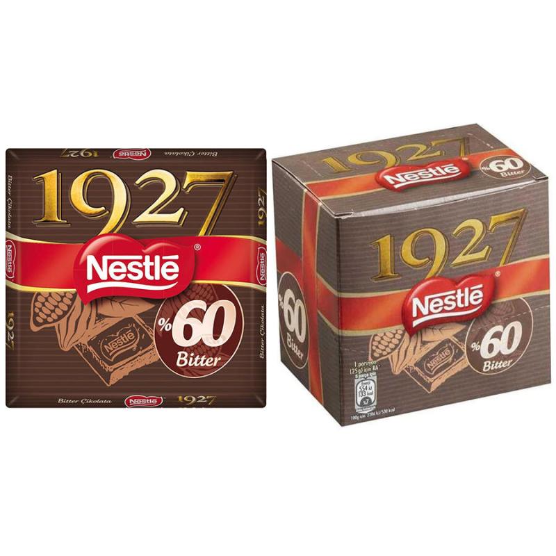 Nestle 1927 Çikolata %60 Kakao 60 g Kare 6'lı