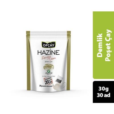 Ofçay Hazine Zengin Dem Demlik Poşet Siyah Çay 30 Gr 30 Adet