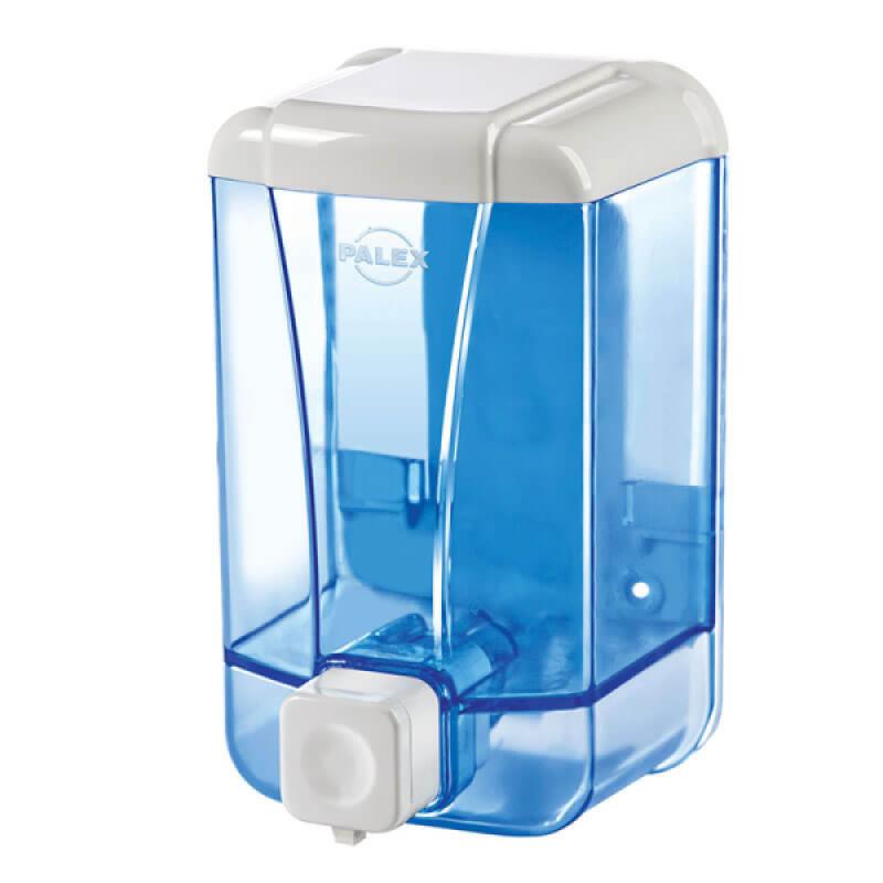 Palex Sıvı Sabun Dispenseri Şeffaf Mavi 500 Ml