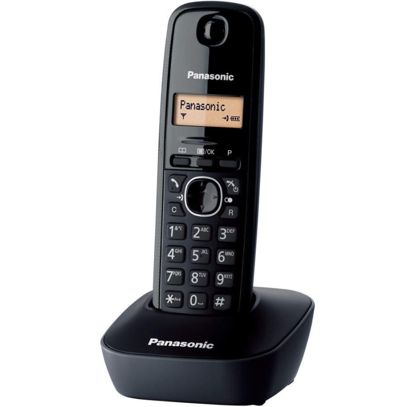 Panasonic KX-TG 1611 Telsiz (Dect) Telefon Siyah
