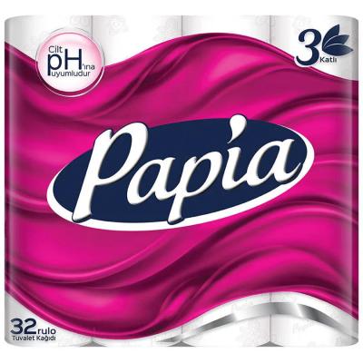 Papia Tuvalet Kağıdı 3 Katlı 32'li