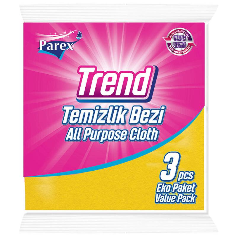 Parex Trend Temizlik Bezi 3'lü Paket