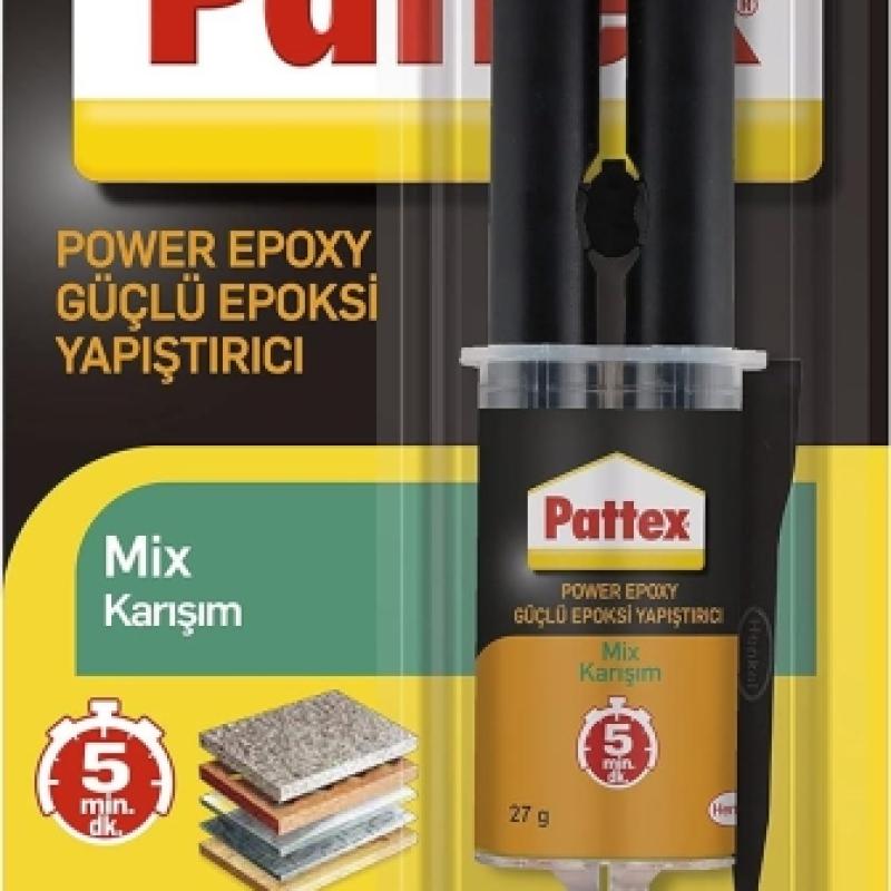 Pattex Yapıştırıcı Epoxy Mix 27 Gr