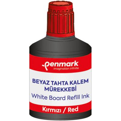 Penmark HS-107 Tahta Kalemi Mürekkebi 100 ml Kırmızı Renk