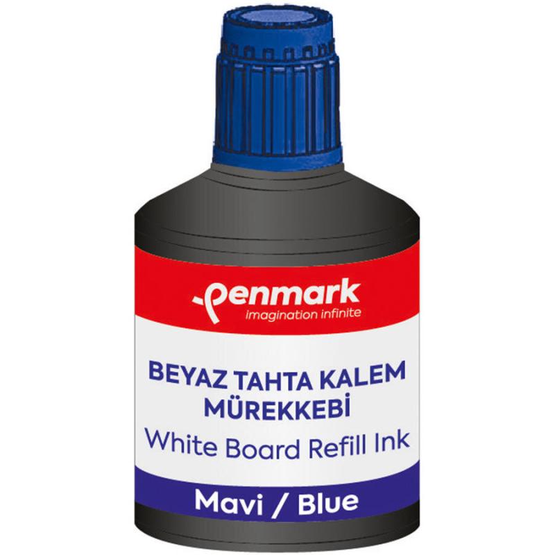 Penmark HS-107 Tahta Kalemi Mürekkebi 100 ml Mavi Renk