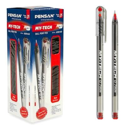 Pensan My-Tech Tükenmez Kalem 0.7 mm Kırmızı 25 Li 2240