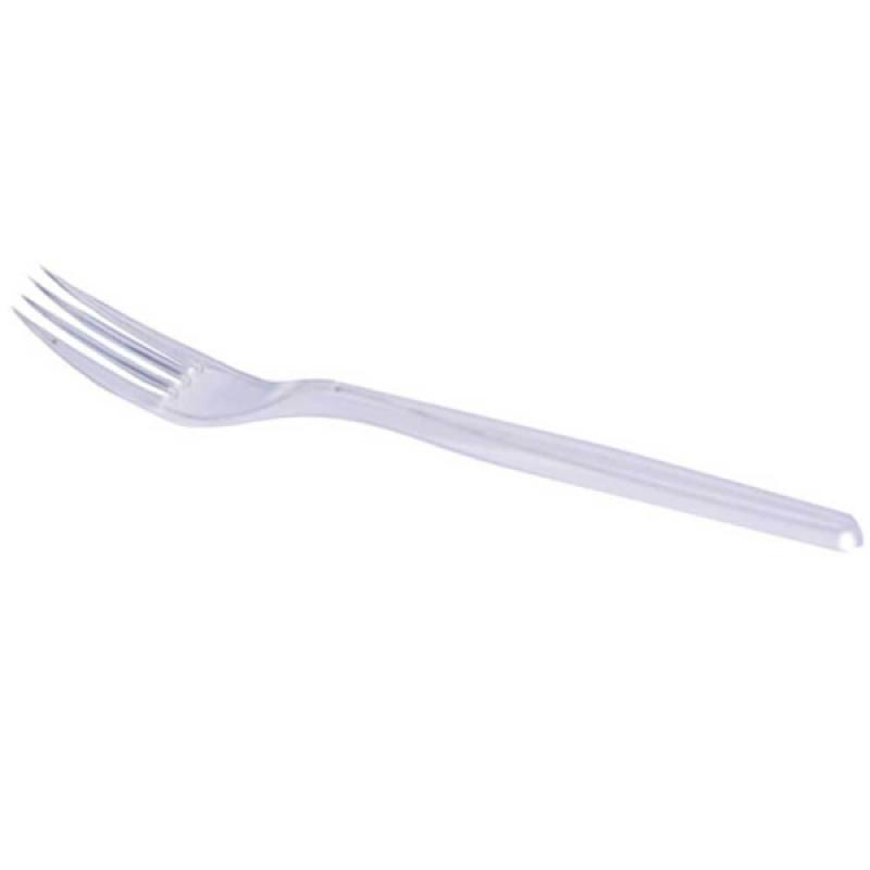 Plastik Çatal Lüx Dizili 100 Adet