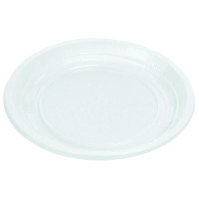 Plastik Tabak Beyaz 21 cm 100'lü