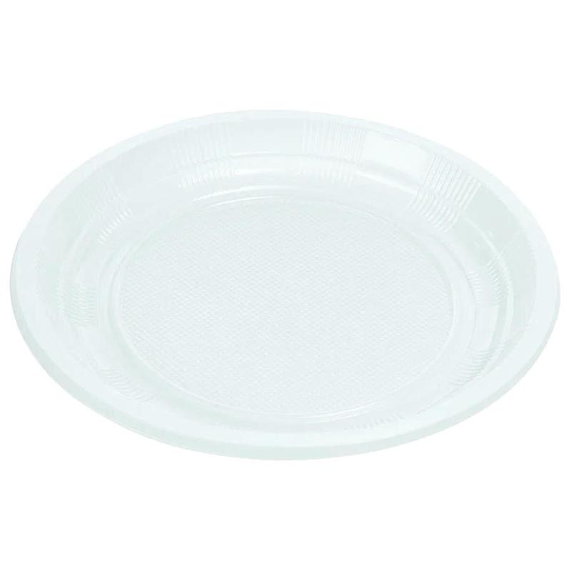 Plastik Tabak Beyaz 21 cm 100'lü