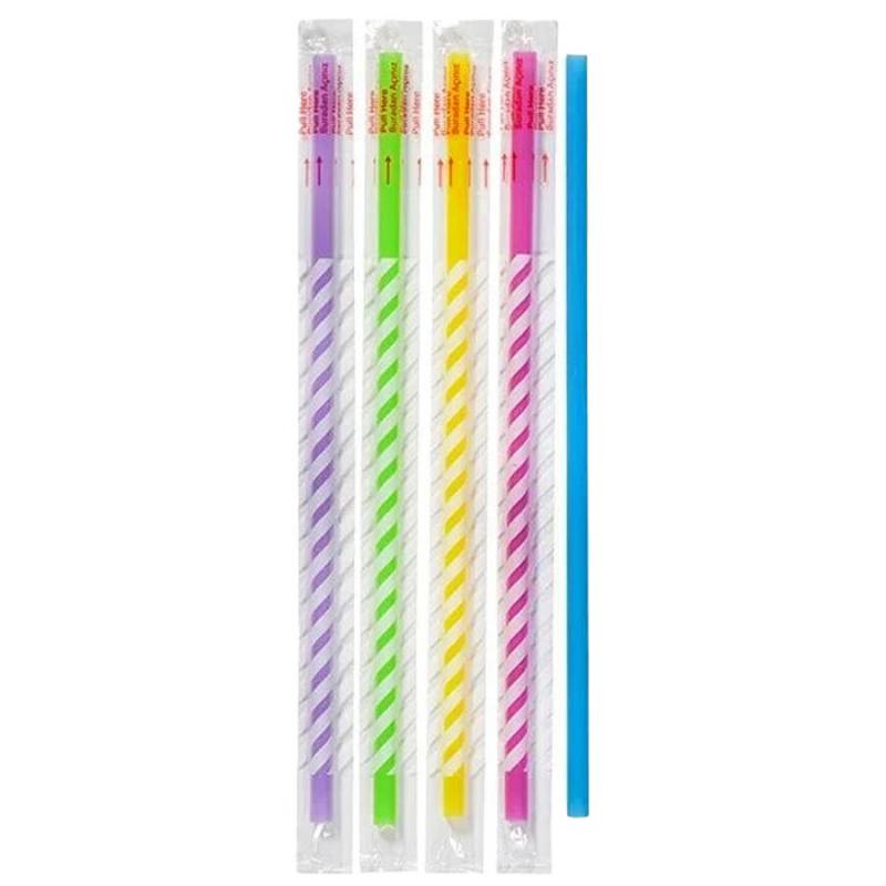 Polimaz Jelatinli Körüksüz Renkli Pipet 8 x 24 mm 250'li