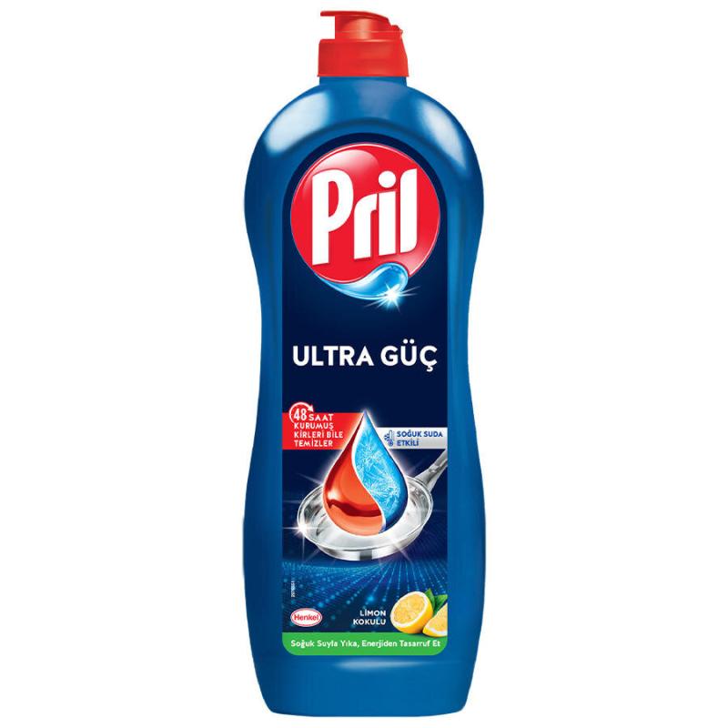 Pril Power Bulaşık Deterjanı Limon 653 g