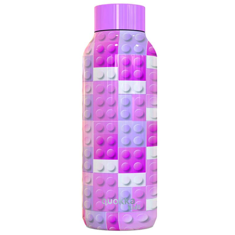 Quokka Çelik Matara Pembe Lego Desen 510 ml