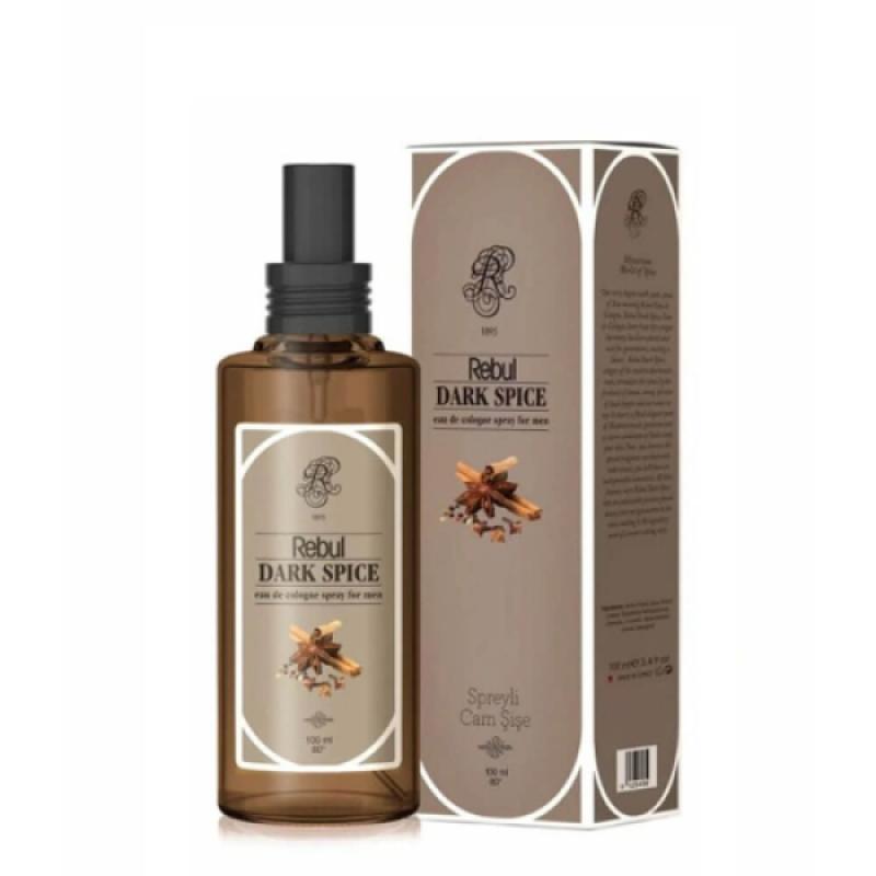 Rebul Kolonya Dark Spice Koyu Baharat Cam Şişe 270 Ml