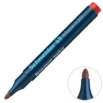 Schneider Maxx 130 Permanent Marker Yuvarlak Uç 1-3 mm Kırmızı