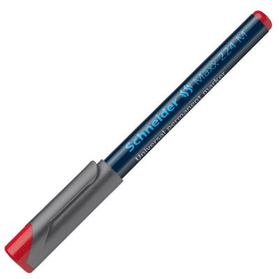 Schneider Maxx 224 Permanent Asetat Kalem Kırmızı M Uç