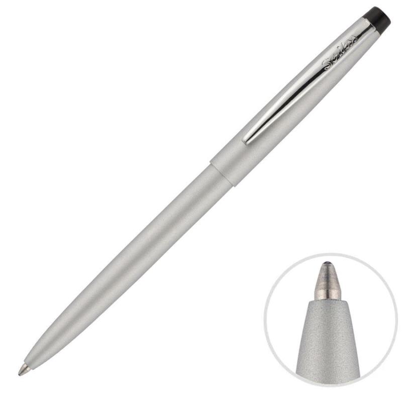 Scrikss F108 Tükenmez Kalem Gümüş Gri