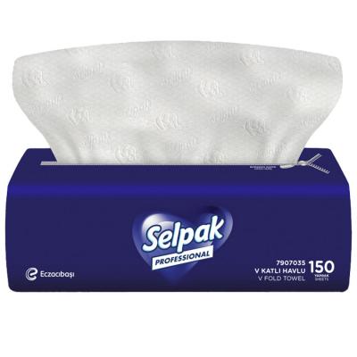 Selpak Profesyonel V Katlı Havlu 150 x 15 Paket