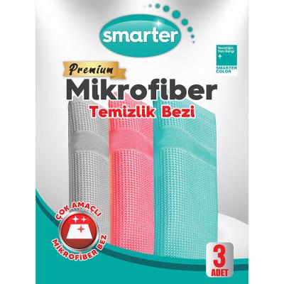 Smarter Premıum Mikrofiber Temizlik Bezi 3'lü