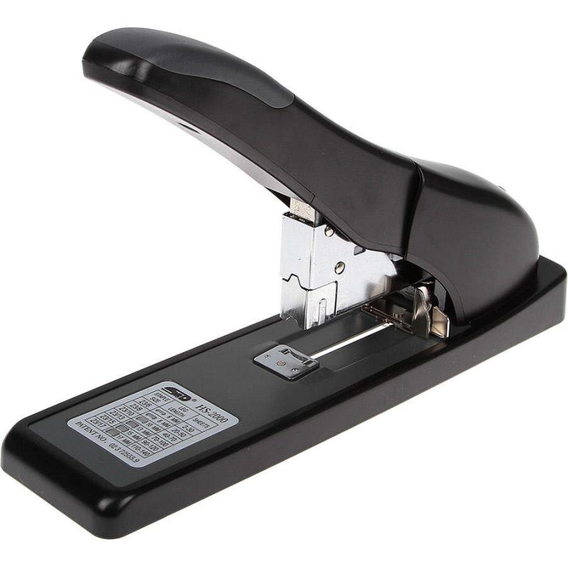 Std HS-2000 Profesyonel Kollu Zımba Makinesi 140 Sayfa Siyah