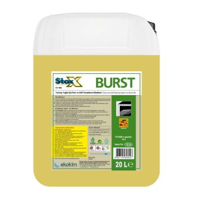 Stox Burst KT-184 Yanmış Yağlarda Fırın ve Gril Temizleyici 20 Kg