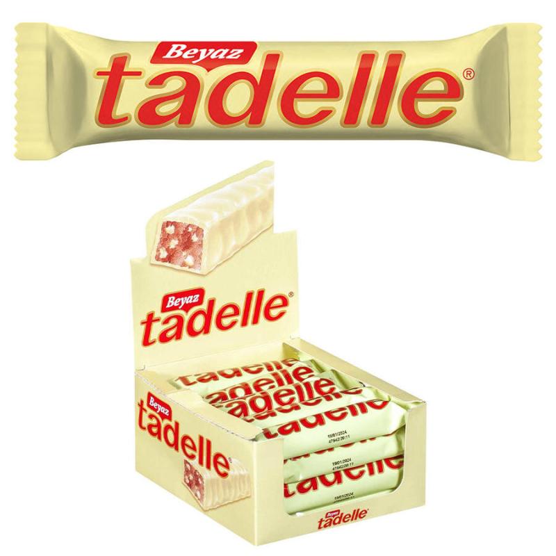 Tadelle Beyaz Çikolata Bar 30 gr 20'li