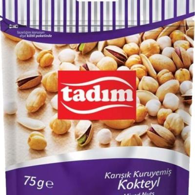 Tadım Karışık Kuruyemiş Kokteyl 75 Gr