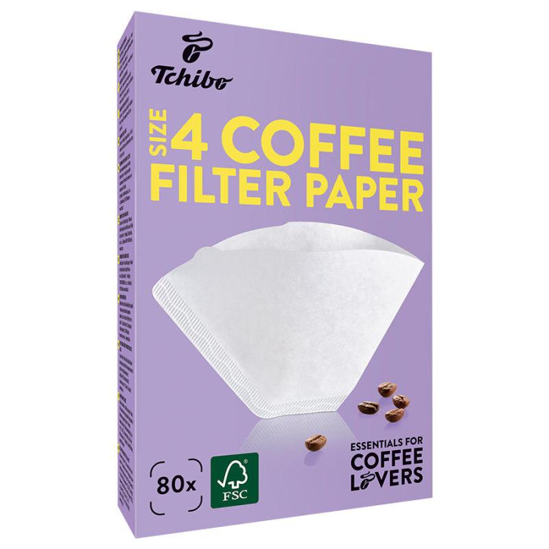 Tchibo Filtre Kahve Kağıdı No:4 80'li Paket