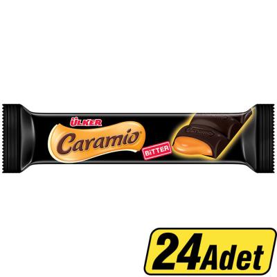 Ülker Caramio Karamel Dolgulu Bitter Çikolata 32 g 24'Lü