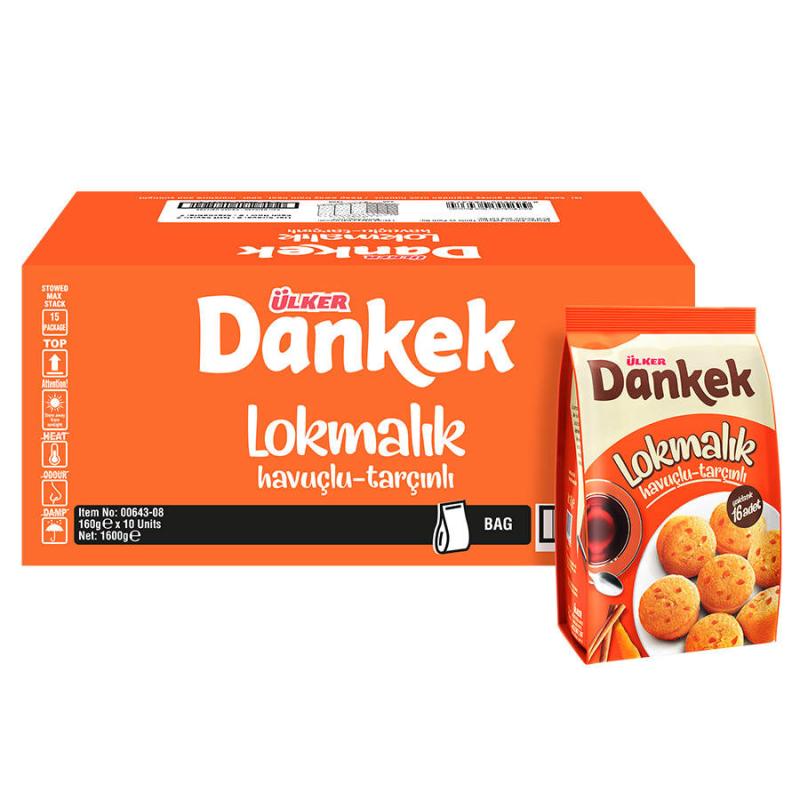 Ülker Dankek Lokmalık Havuçlu Tarçınlı 160 gr 10'Lu