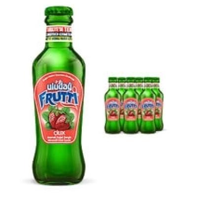 Uludağ Frutti Karpuz ve Çilekli Maden Suyu 200 Ml 24 Lü