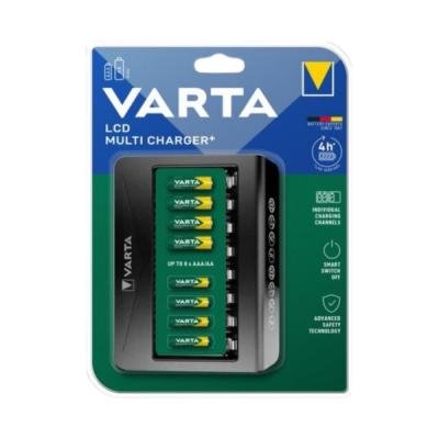 Varta LCD Ekranlı Multi Pil Şarj Cihazı 8 Yuvalı