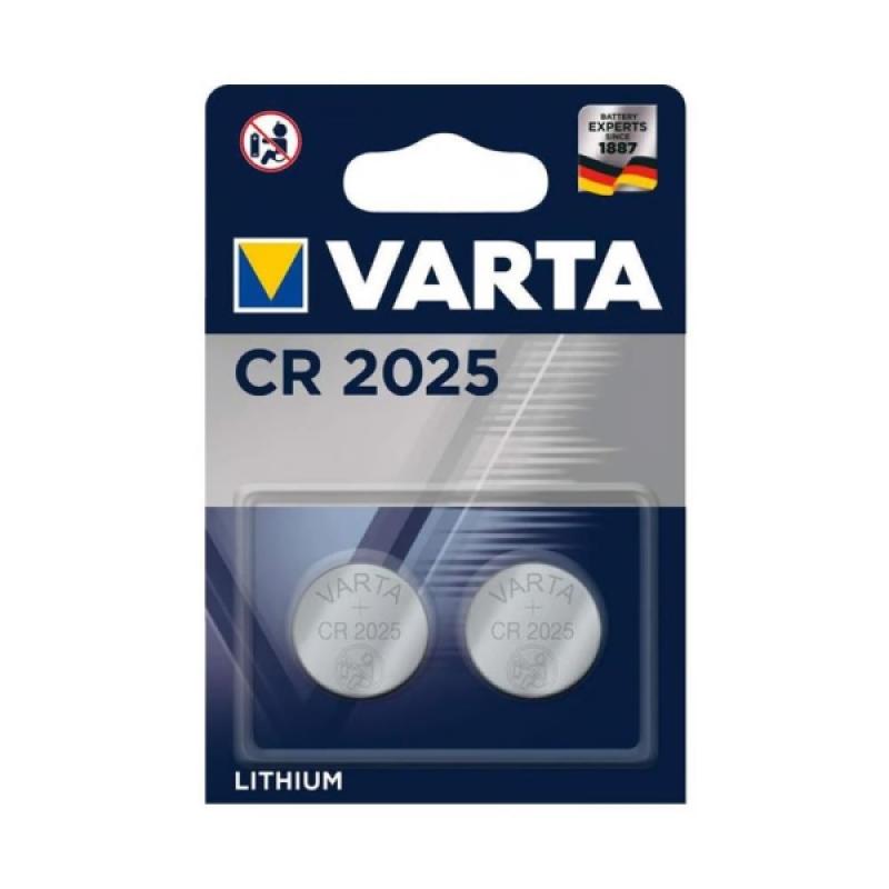Varta Lityum Düğme Pil CR2025 2 Li
