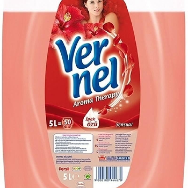 Vernel Aroma Therapy - Sensual Çamaşır Yumuşatıcısı 5 Lt
