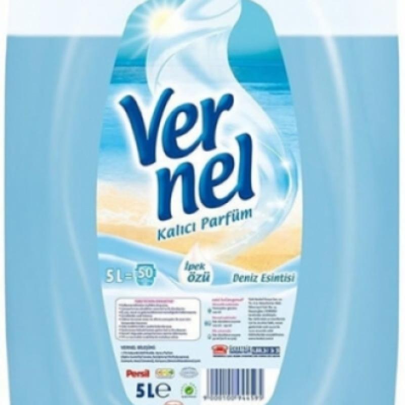 Vernel Deniz Esintisi - Kalıcı Parfümlü - Çamaşır Yumuşatıcısı 5 Lt