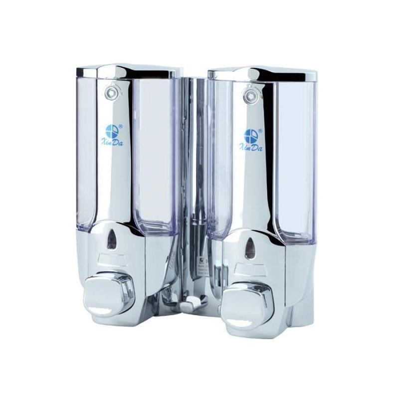 Xinda ZYQ138S Sıvı Sabun Dispenseri Plastik 380 Ml 2 Li Krom
