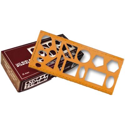 Yıldızlar 040 Geometrik Şablon